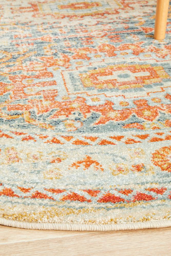 Legacy Blue Round Rug