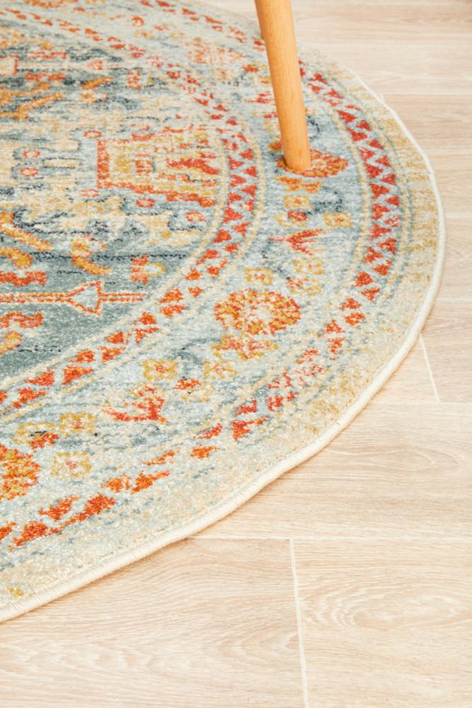Legacy Blue Round Rug