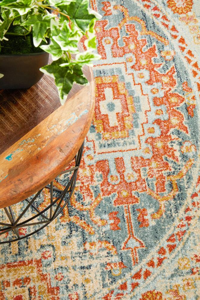 Legacy Blue Round Rug