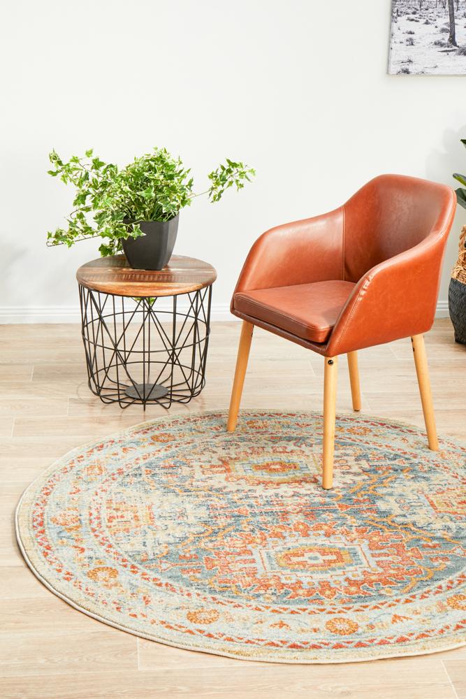 Legacy Blue Round Rug