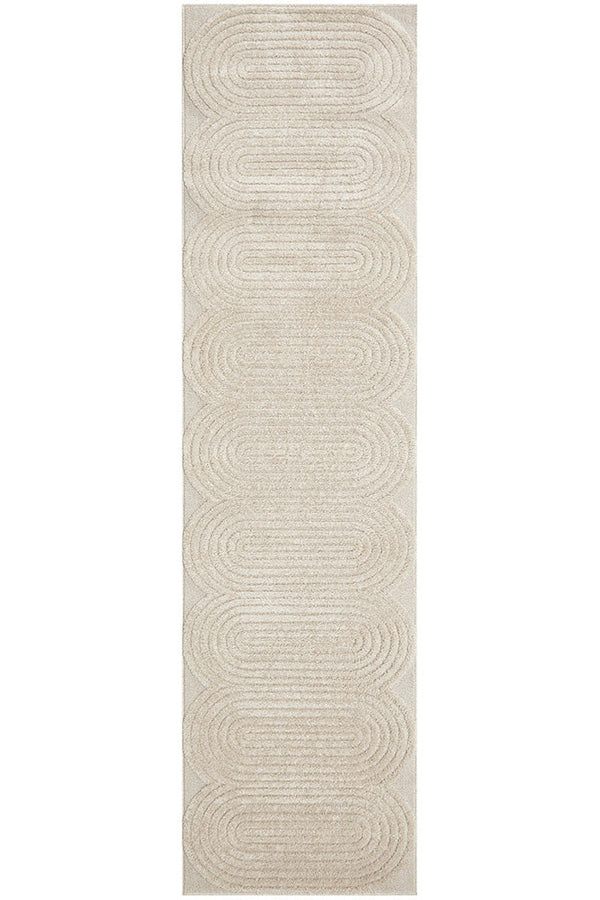 Lotus Carl Beige Runner Rug