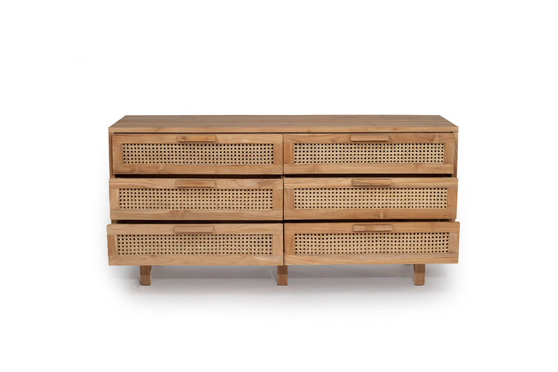 Laurel Chest of Drawers - Natural 160cm