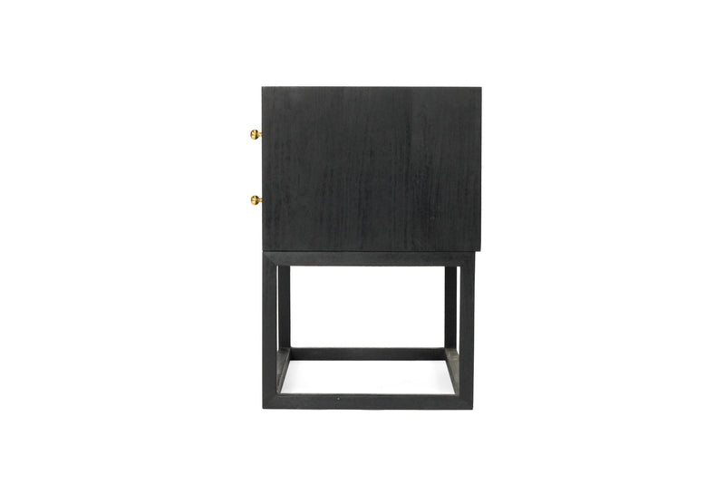 Livia Bedside Table - Black