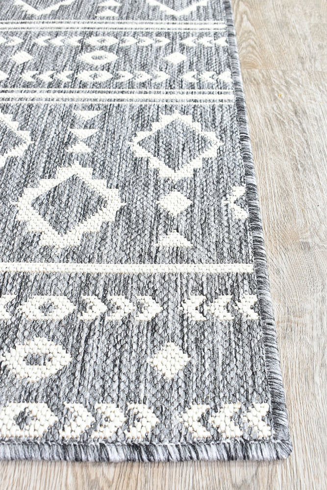 Alaska Grey Cream Rug 3333-GU6E