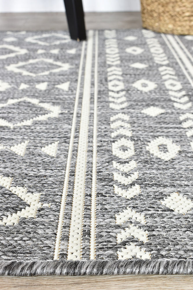 Alaska Grey Cream Rug 3333-GU6E