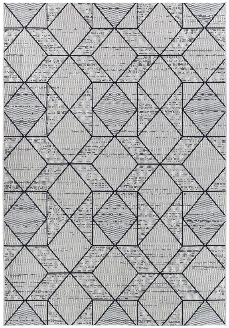 Mirada White Blue Rug 47277-396