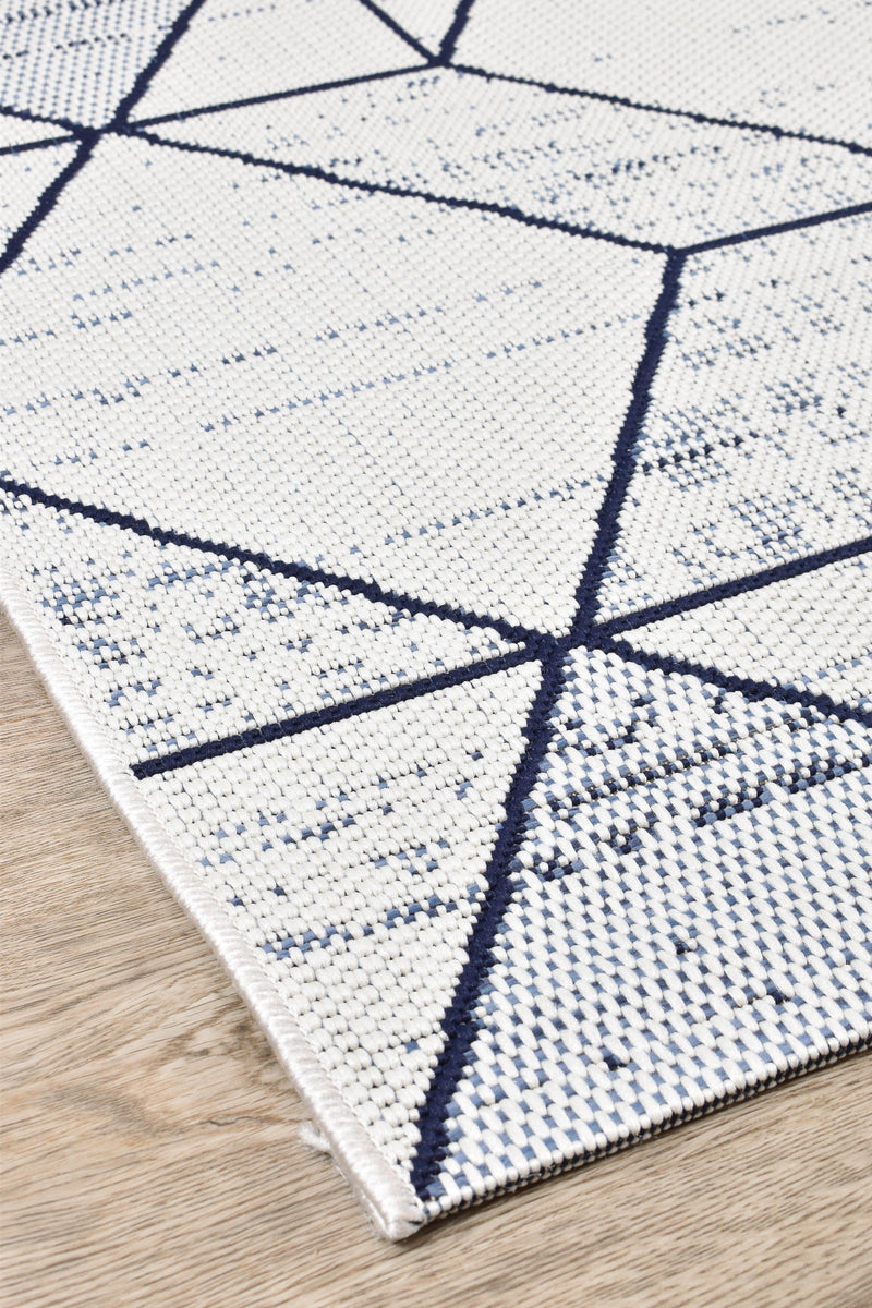 Mirada White Blue Rug 47277-396