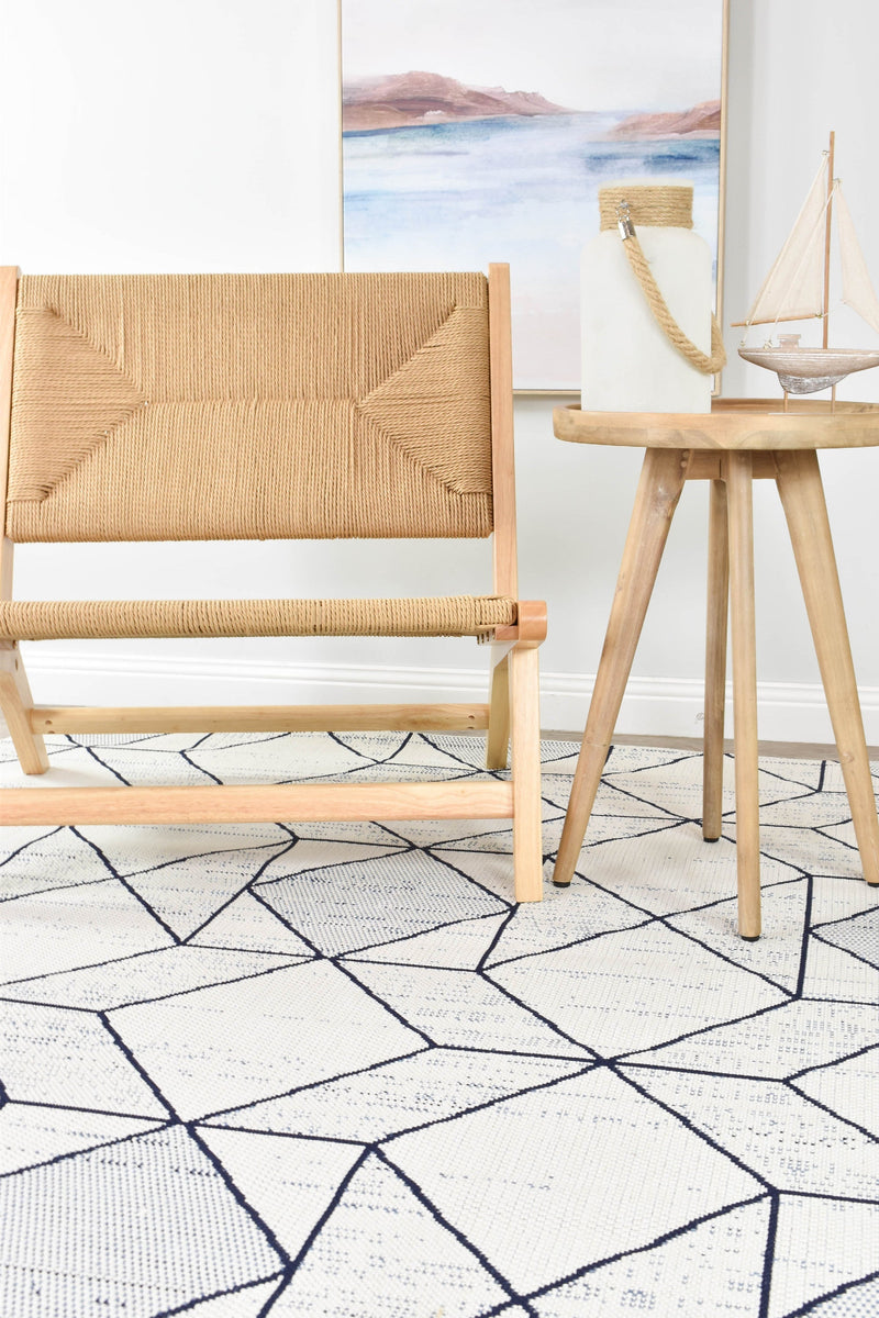 Mirada White Blue Rug 47277-396