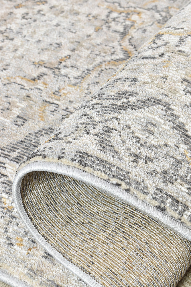 Medina L.Grey Runner Rug 0318A
