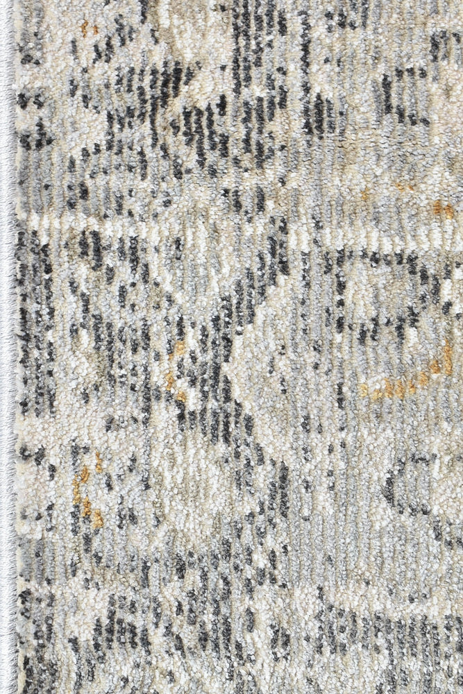 Medina L.Grey Runner Rug 0318A