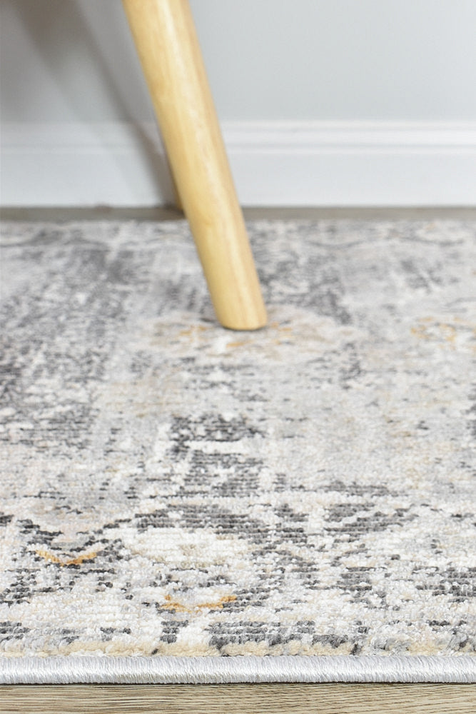 Medina L.Grey Runner Rug 0318A
