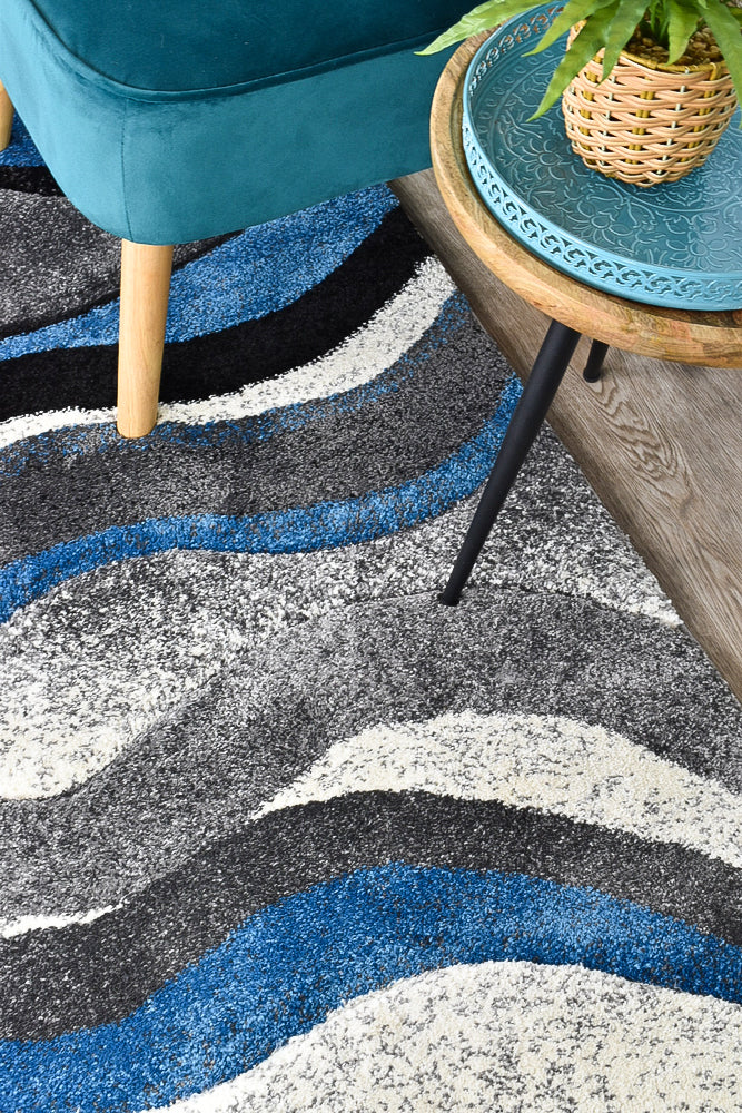 Dahlia 300 Light Grey Blue Rug