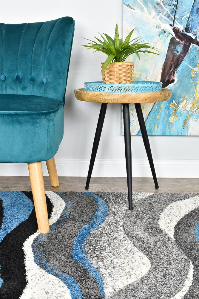 Dahlia 300 Light Grey Blue Rug