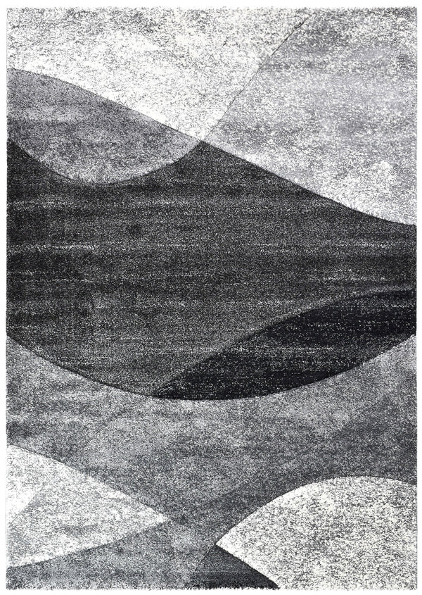 Dahlia 298 Dark Grey Light Grey Rug