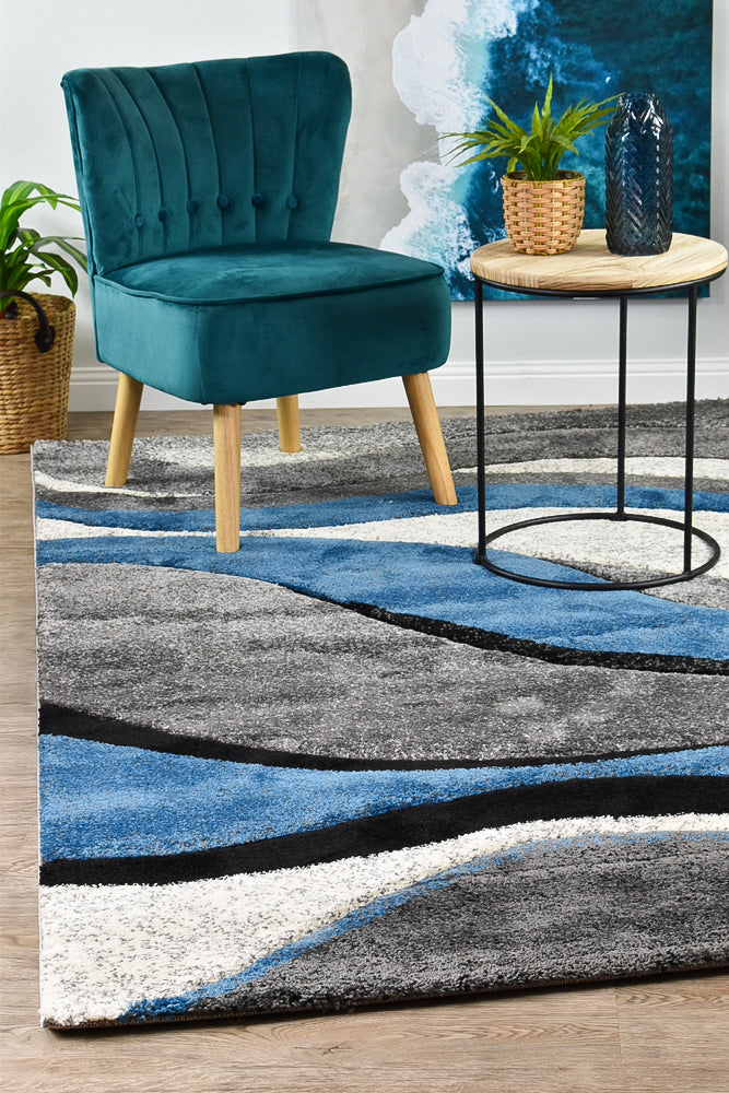 Dahlia 300 Light Grey Blue Rug