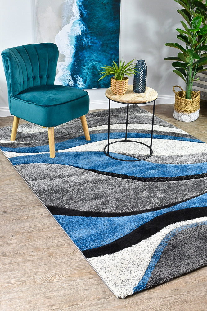 Dahlia 300 Light Grey Blue Rug