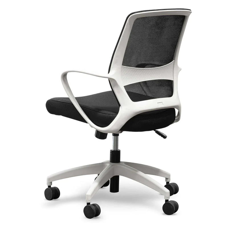 Calibre COC6551-SN Egronomic Mesh Office Chair - Black (Set of 2)