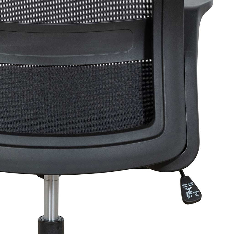 Calibre COC6864-LF Mesh Office Chair - Black