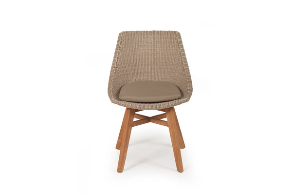 Oceana Outdoor Dining Chair – Mushroom