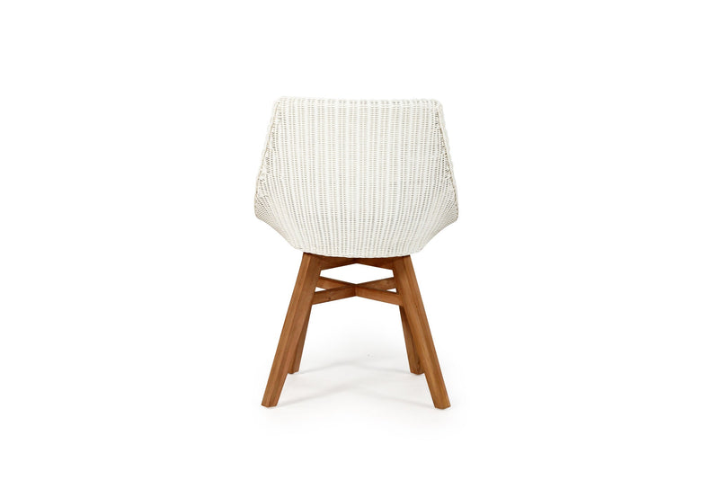 Oceana Outdoor Dining Chair – White