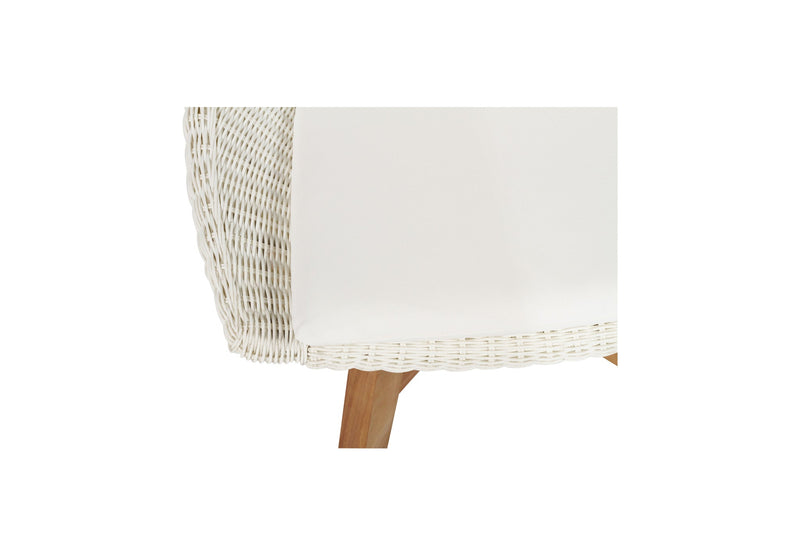 Oceana Outdoor Dining Chair – White