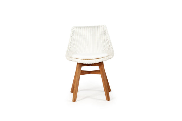Oceana Outdoor Dining Chair – White