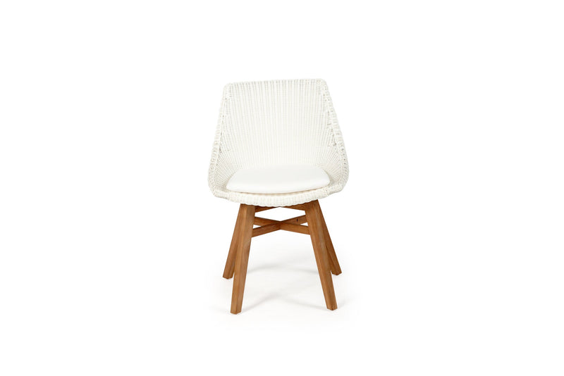 Oceana Outdoor Dining Chair – White