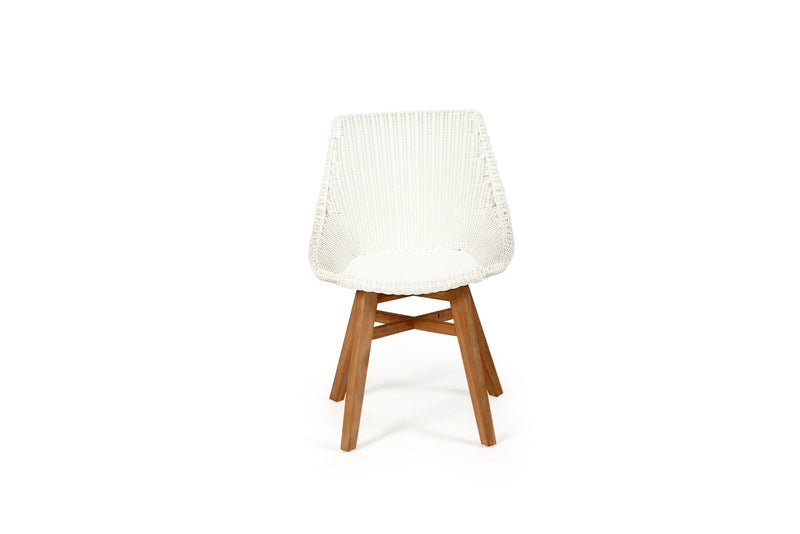 Oceana Outdoor Dining Chair – White