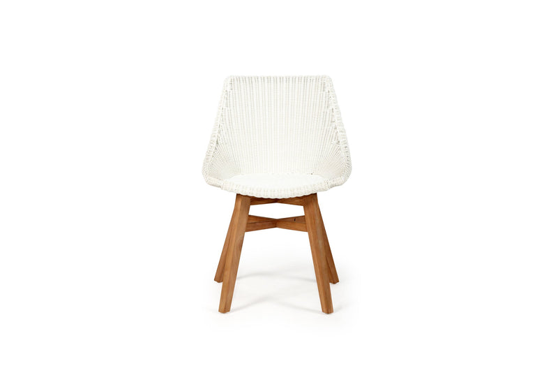 Oceana Outdoor Dining Chair – White