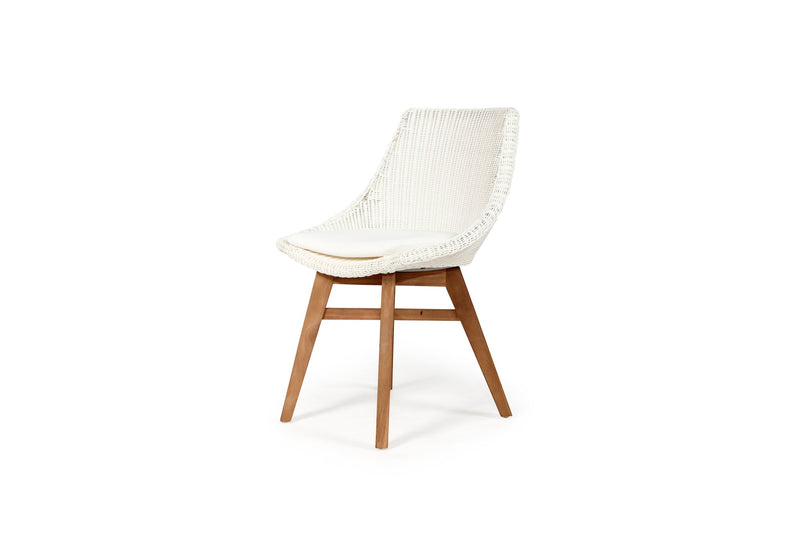 Oceana Outdoor Dining Chair – White