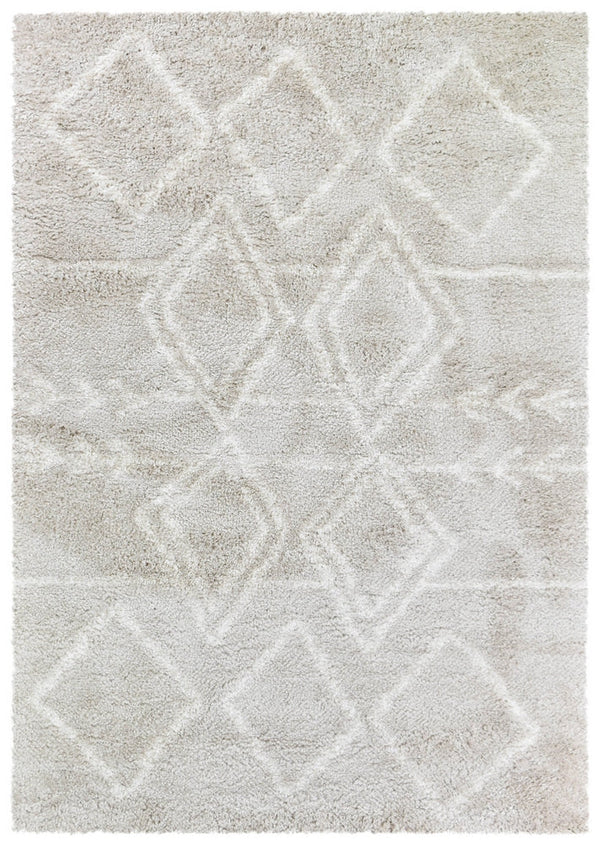 Palermo Shaggy Rug 0B482A Cream Beige