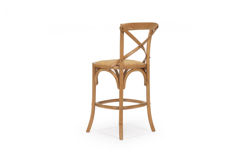 Providence Crossley Back Counter Stool – Natural Oak