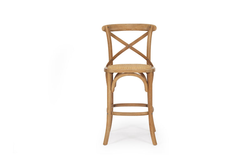 Providence Crossley Back Counter Stool – Natural Oak