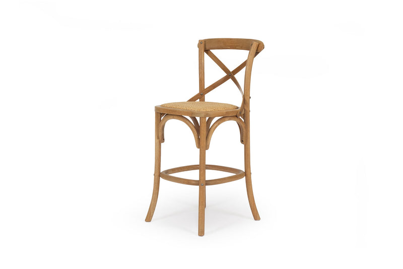 Providence Crossley Back Counter Stool – Natural Oak
