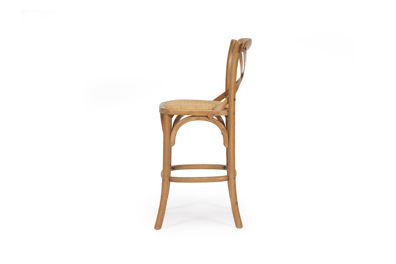Providence Crossley Back Counter Stool – Natural Oak