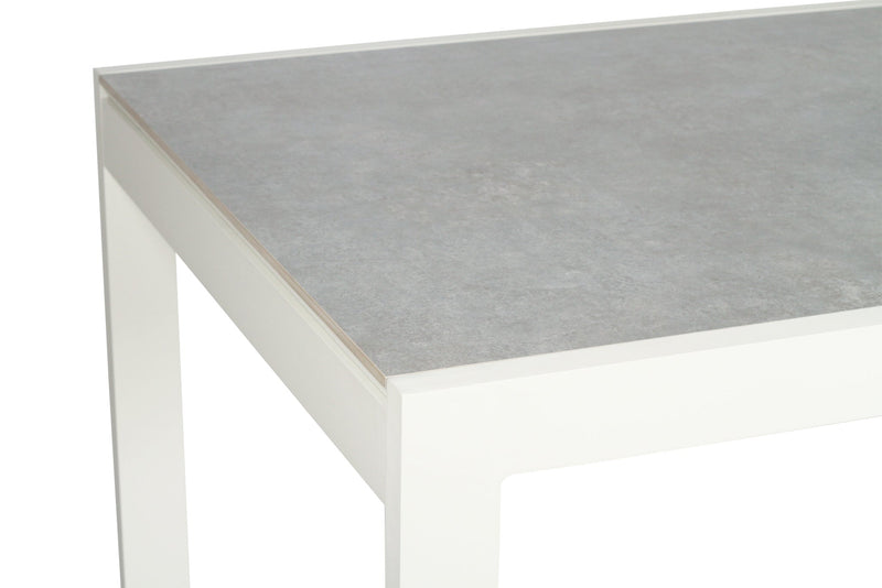 Rocco Outpost Dining Table 160cm – Pearl Whitley