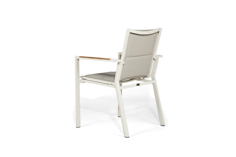 Rocco Stackwell Outpost Dining Chair – Pearl Whitley – Set of 4