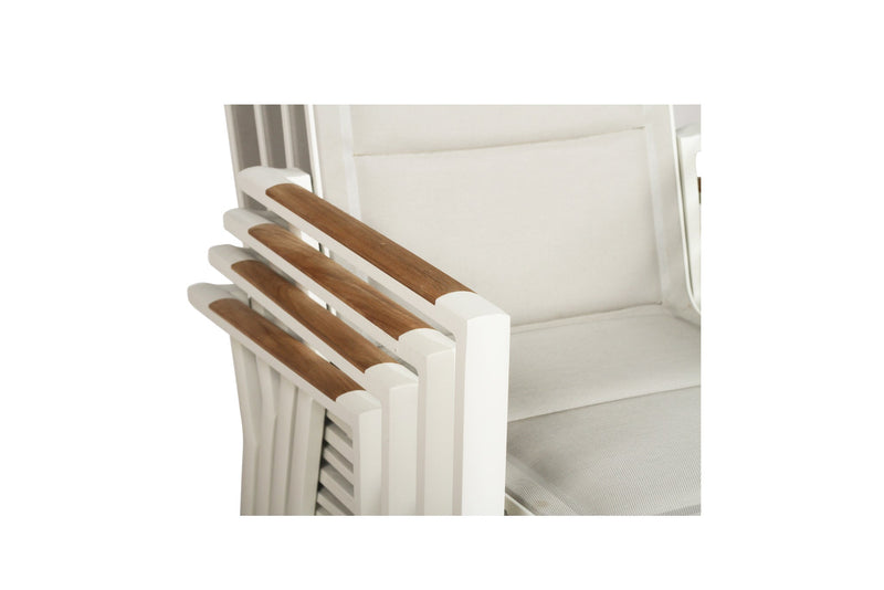 Rocco Stackwell Outpost Dining Chair – Pearl Whitley – Set of 4