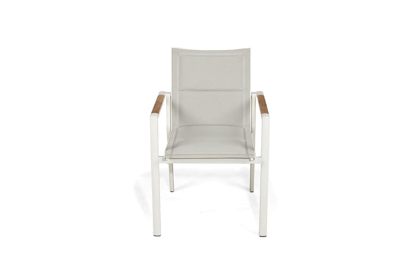 Rocco Stackwell Outpost Dining Chair – Pearl Whitley – Set of 4