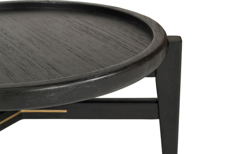 Ronan Coffee Table - 60cm - Black