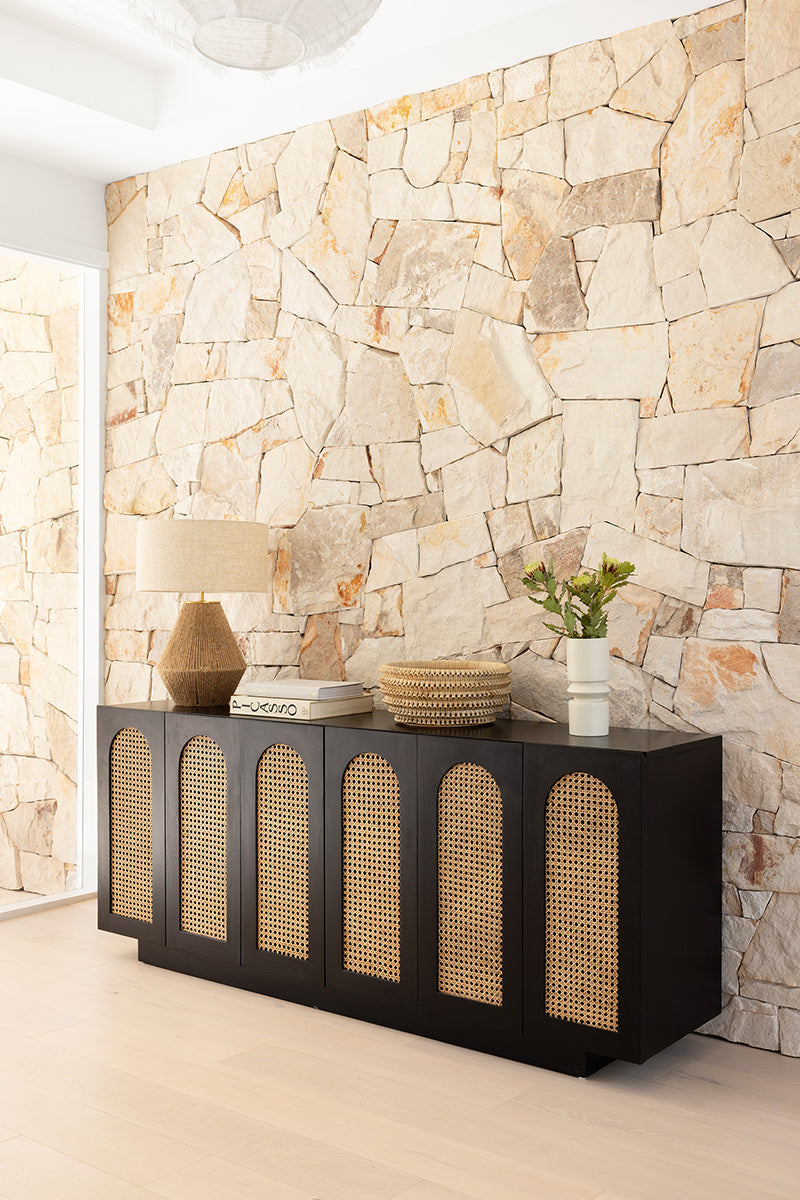 Ryder Six Door Sideboard - Black