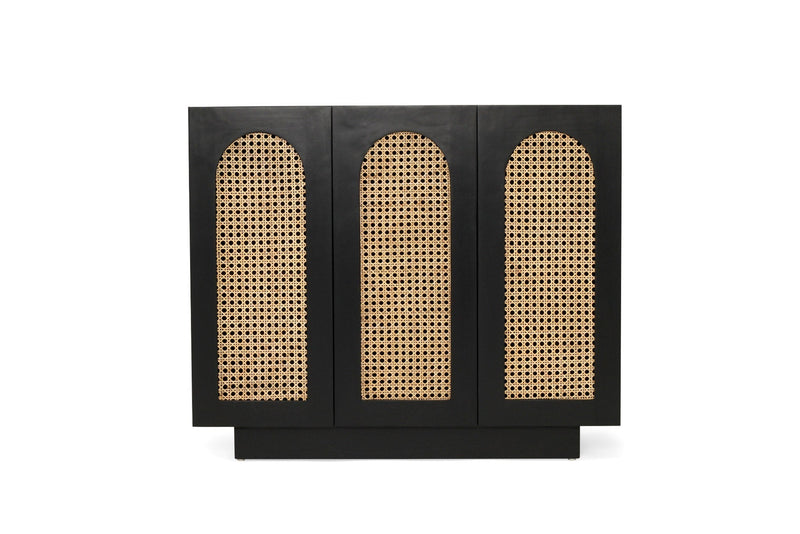 Ryder Three Door Sideboard - Black