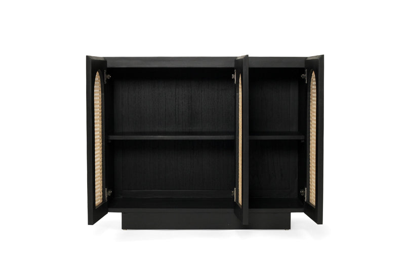 Ryder Three Door Sideboard - Black