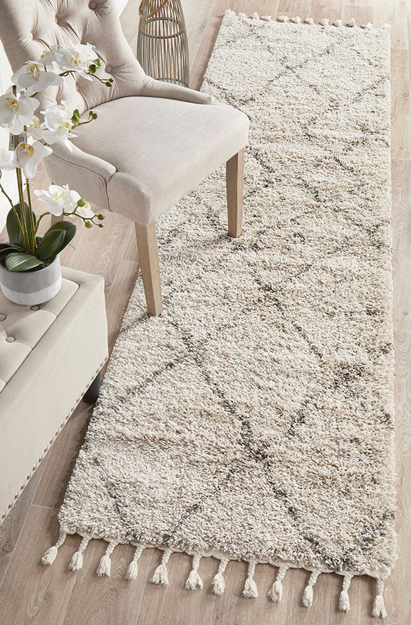 Saffron 44 Natural Runner Rug