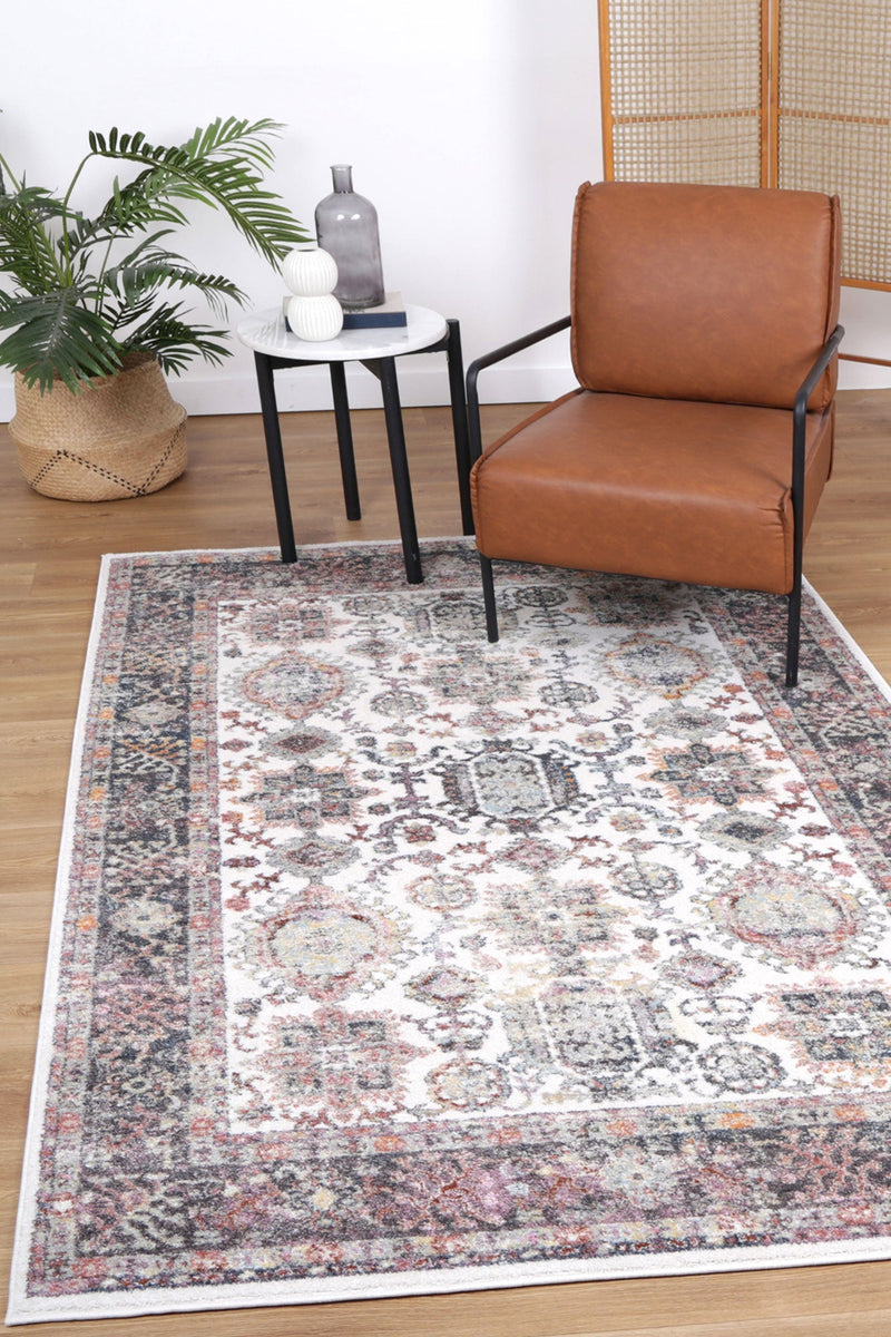 Windsor Boarder Cream Rug