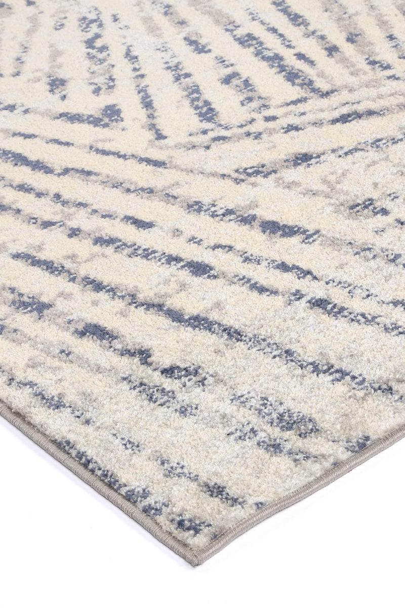 Palermo Vallo Grey Blue Rug