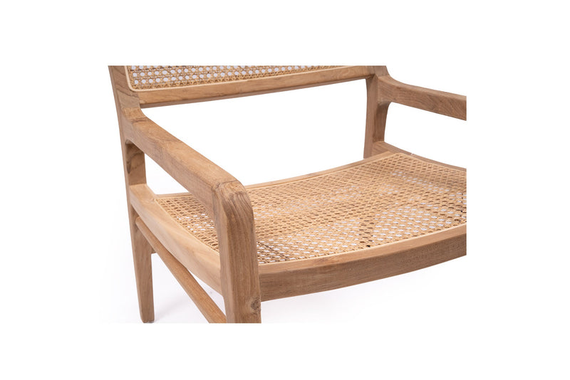 Samson Armchair – Teak and Rattan