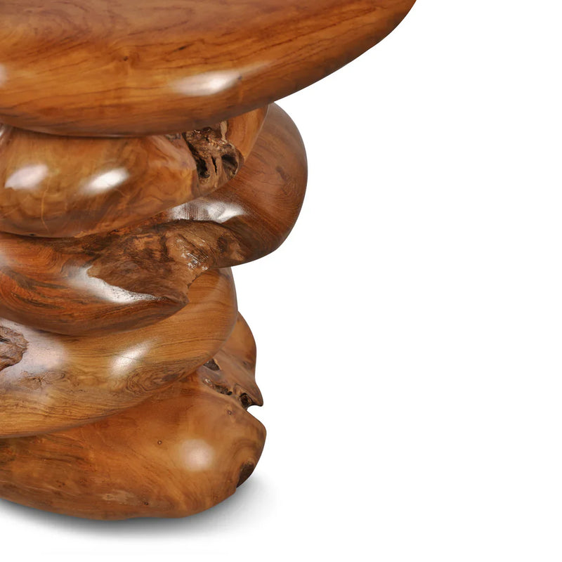 Pebble Side Table 47 cm - Teak