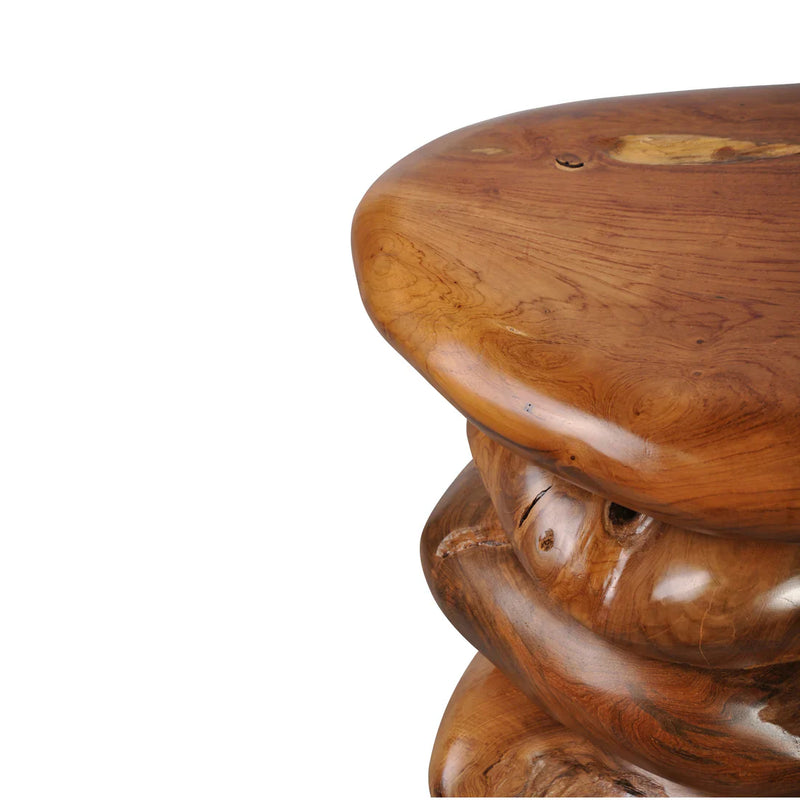 Pebble Side Table 47 cm - Teak