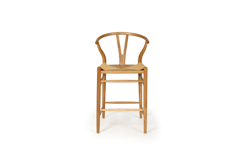 Willow Counter Stool – Natural Oak